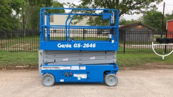 Genie 2646 electric scisorlift Refurbished - Warranty