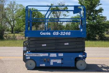 Genie 3246 scissorlift refurbished - Warranty