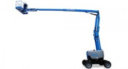 2012 GENIE Z-45/25J 500 LBS DIESEL 45 FT BOOM LIFT ARTICULATING WITH JIB  ARM 4WD 2972 HOURS STK# BF9878449-RIL